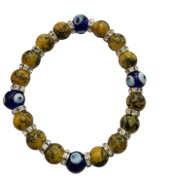 Yellow Evil Eye Protection Bracelet  Purple Evil Eye Protection Bracelet
