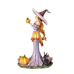 PUMPKIN WITCH Statue by Amy Brown 
