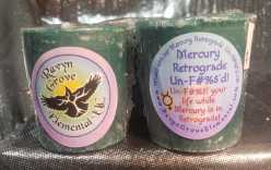 Mercury Retrograde Un-F#%$'d! Candle Votive 