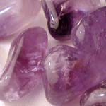 Amethyst tumbled and polished 