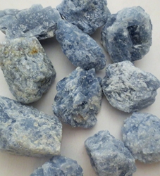 Calcite Blue, Rough 