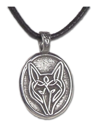Wolf - “Live bold. Trust your instincts.”  Celtic Pendant Wolf - “Live bold. Trust your instincts.”  Celtic Pendant