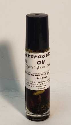 Crystal Gems Attraction Oil 