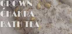 Crystal Gems Crown Chakra Bath Tea 
