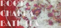 Crystal Gems Root Chakra Bath Tea 
