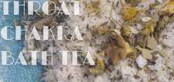Crystal Gems Throat Chakra Bath Tea 