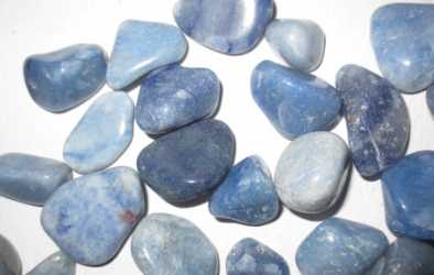 Dumortierite, Tumbed and Polished 