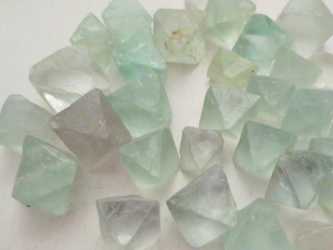 Fluorite, Octahedral, Rough 