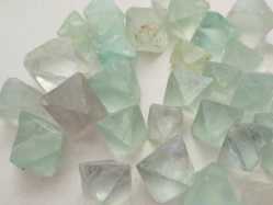 Fluorite, Octahedral, Rough 