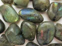 Labradorite, Tumbled and Polished 