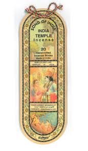 Song of India - India Temple Incense - 25 grams 