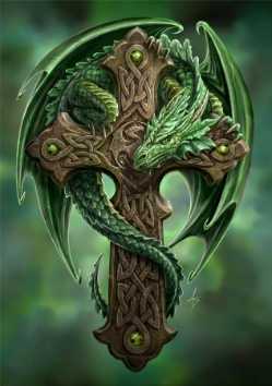 Anne Stokes Woodland Guardian Card   