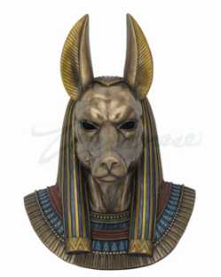 Anubis Bust Wall Plaque 