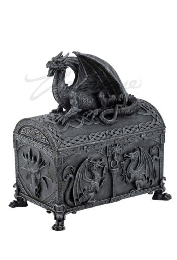 Dragon Chest Shaped Treasure Box  