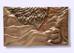 Ann Zeleny Elemental Plaque Earth 