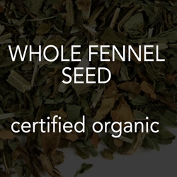 Fennel Seed, Whole *co 