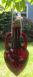 Fiery Protection Witch Bottle by The Blackest Rose 