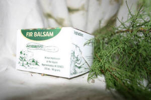 Incienso de Santa Fe Incense Fir Balsam Incense: Box  Approximately 40 Bricks 