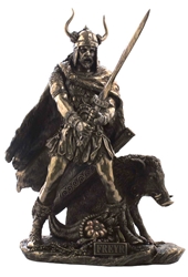 Norse God Freyr Statue  