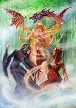 Briar Mythology Card-Triple Goddess  