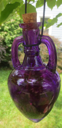 Violet Ray Bottle for Healing and Forgiveness 