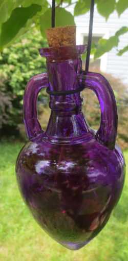 Violet Ray Bottle for Healing and Forgiveness 