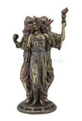 Hecate - Greek Goddess Of Magic Statue 