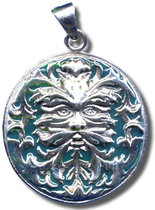 Jack, the Green Man, (Nebula) Medallion 