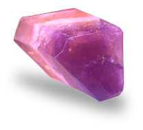 Rose Amethyst Soap Rock 