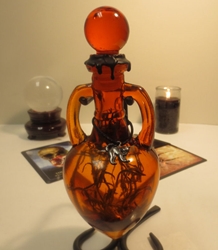 Samhain Witch Bottle by The Blackest Rose 