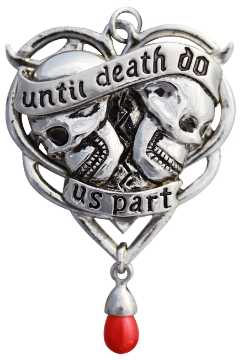 Spondeo to find your True Soul Mate by Anne Stokes  Anne Stokes Carpe Noctum Pendant  Product Code: CA01 