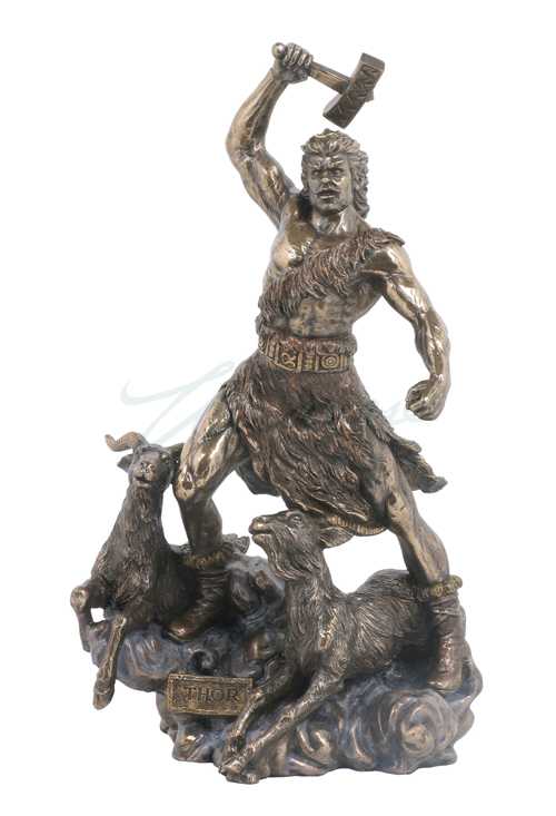 Thor Norse God Of Thunder Statue 