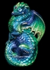 Windstone Editions Emerald Peacock Young Dragon 
