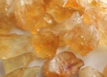Citrine, Natural, Rough 