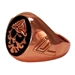 Large Copper Odin Valknut Ring By Dryad Designs - DD-CRI-1334 