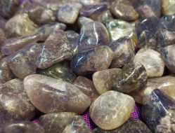 Tanzanite, Tumbled and Polished  