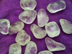 Quartz, Tumbled and Polished 