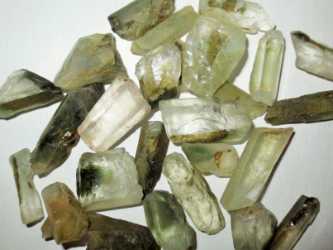 Quartz with Green Chlorite, Rough 