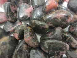 Rhodonite, Tumbled and Polished 
