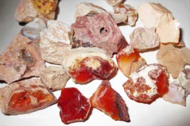 Opal, Fire, Rough 