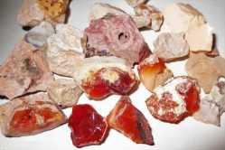 Opal, Fire, Rough 