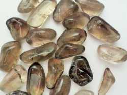 Quartz, Smoky, Tumbled and Polished 