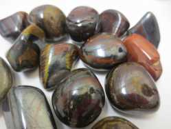 Tiger Iron, Tumbled and Polished 