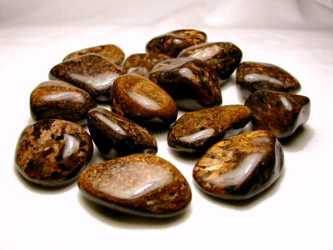 Bronzite, Tumbled & Polished, 1" 